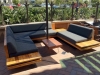 Reclaimed Wood Benches by Nicomia Custom Design + Fabrication