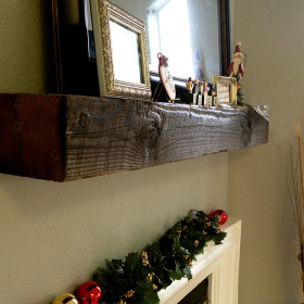 Doug Fir Mantel