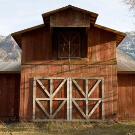 Reclaimed Barn Wood #9 Finished installation Wyoming Guest Ranch with Old Barn Wood Siding Wyoming Ranch Barn