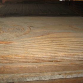 #17: SOLD 1×12 x 7 ft 6 in 165 sq ft rough sawn brown. $SOLD