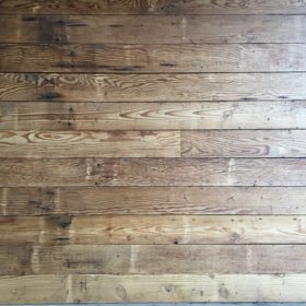 #18: 1×5 x 7 ft 6 in Boeing split decking 125 sq ft. $400