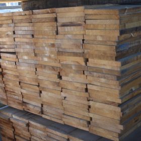 #20: Rough-sawn STK Cedar 1×9 wainscoting material 3’ + 100 to 200/SF + units $3.25/SF